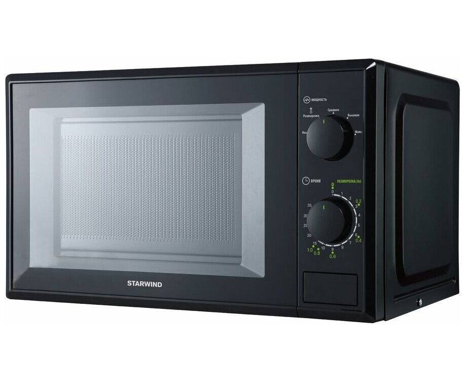 Микроволновая печь STARWIND SWM5820, 700 Вт, 20л, черный