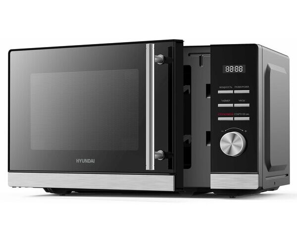 Микроволновая печь Hyundai HYM-D3005 черный/стальной