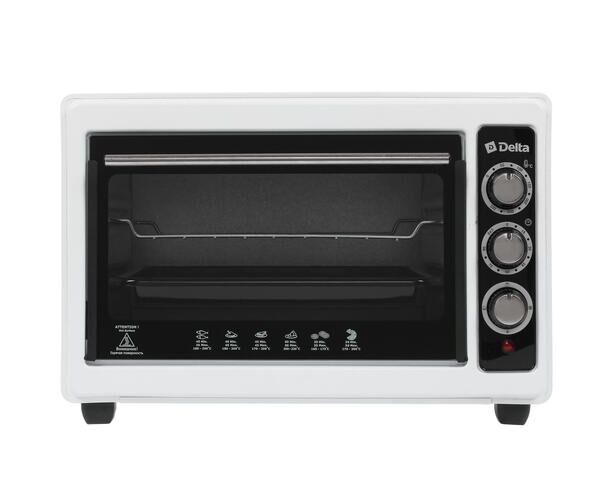 Духовка Delta D-0123 белая