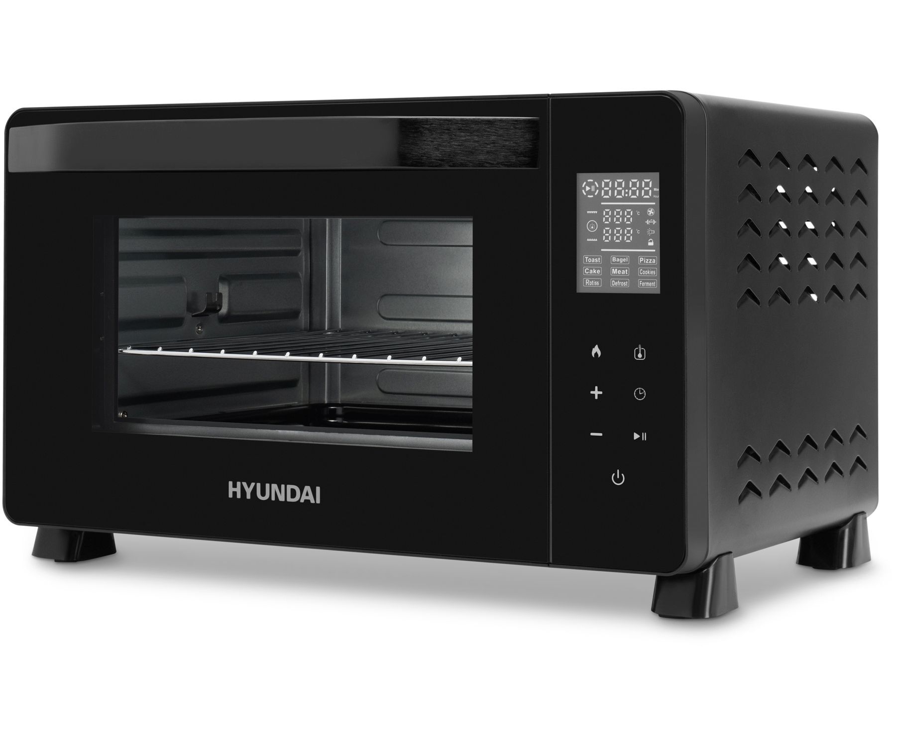 Мини-печь Hyundai MIO-HY088 23л. 1500 Вт черный