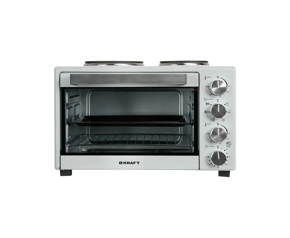 Мини-печь KRAFT KFC-MOHP 380 HGR серый