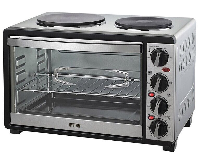 Мини-печь MYSTERY MOT-3330 нерж
