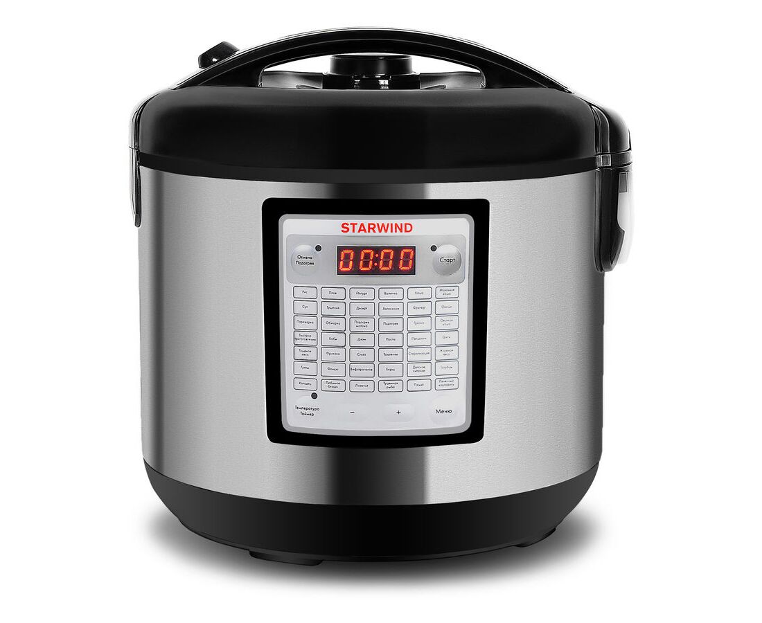 Мультиварка Starwind SMC4201 5л 700 Вт серебристый/черный