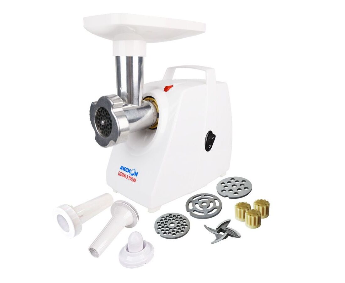 Мясорубка Аксион М 34.01 1500 Вт, 1.7 кг/мин