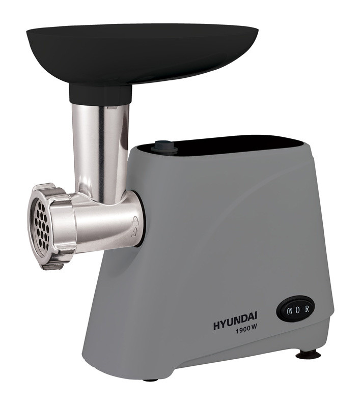 Мясорубка Hyundai HY-MG4391 1900 Вт серый/черный