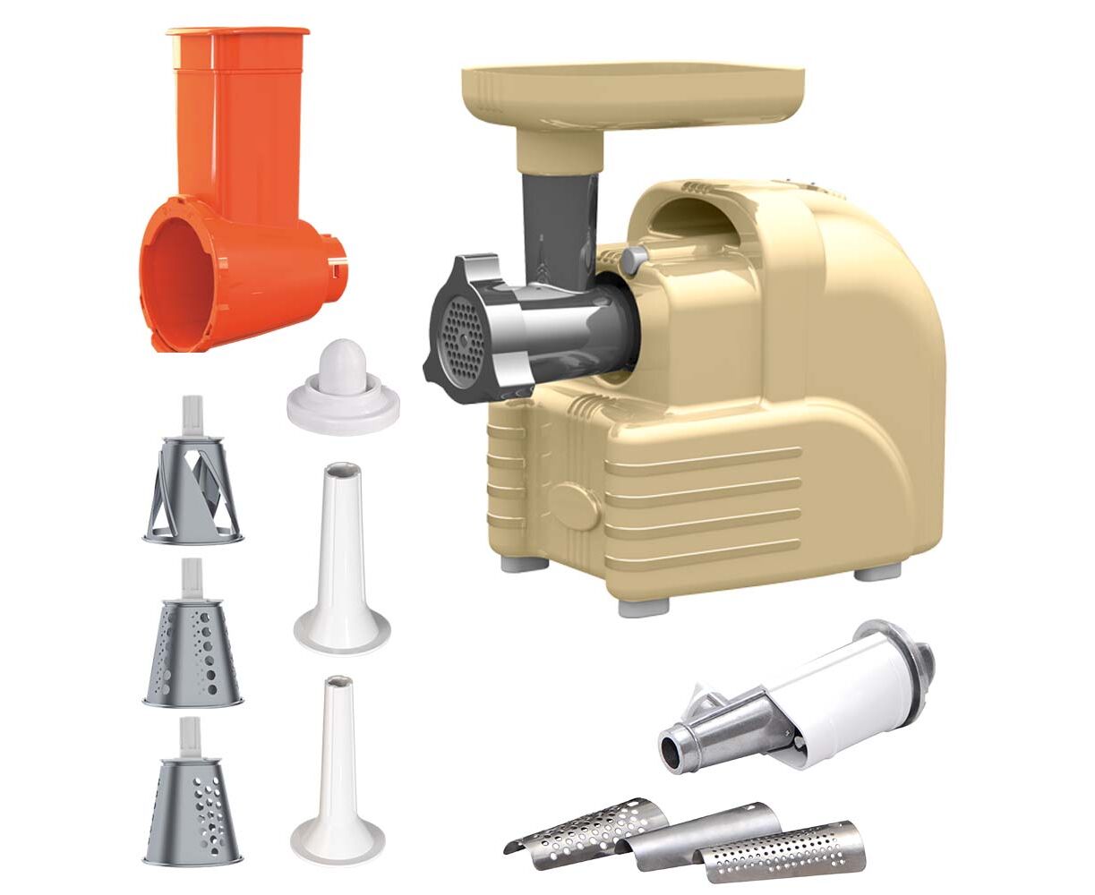 Мясорубка Аксион М 63.02 бежевая