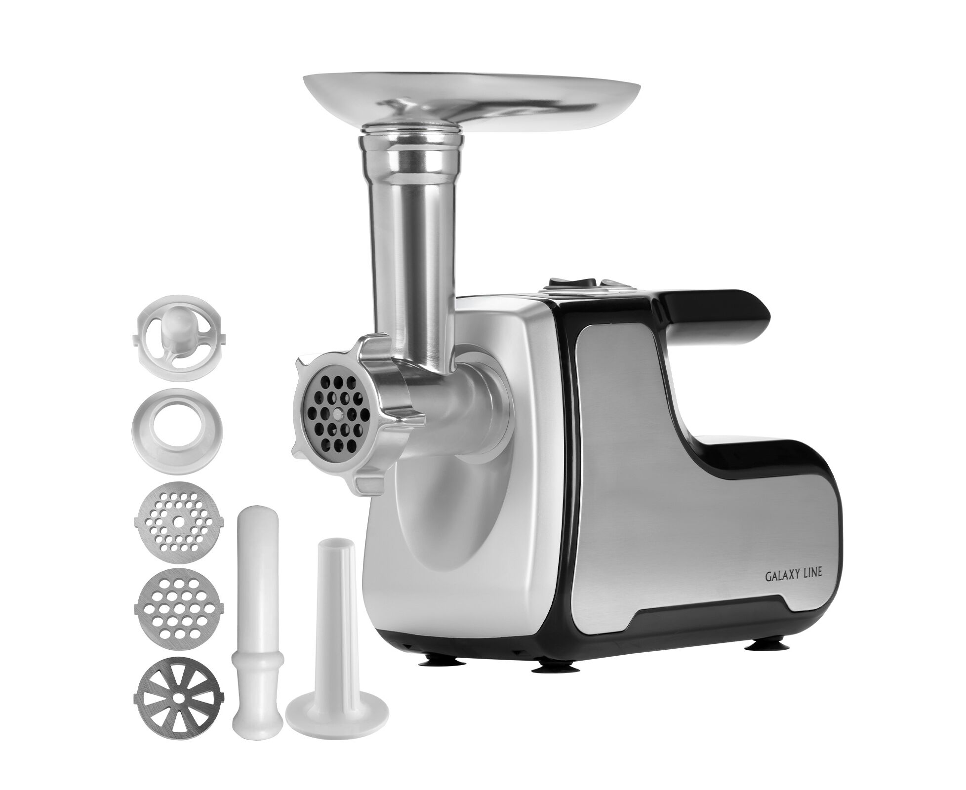 Мясорубка GALAXY Line GL 2417 мощность 1800 Вт, функция «Реверс»