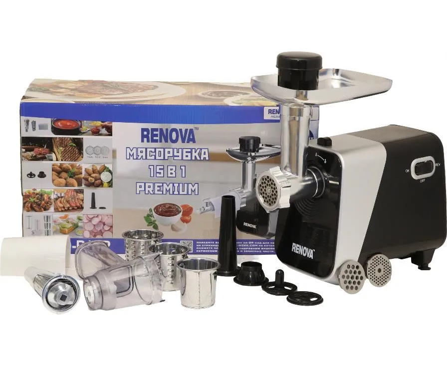 Мясорубка RENOVA MG260-R1 BP