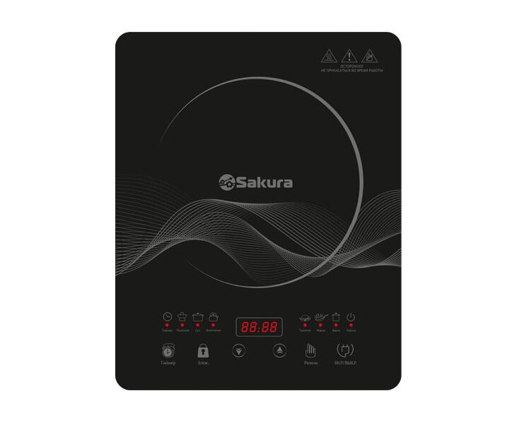 Настольная плитка Sakura SA-7156 1конф 5 авт.программ