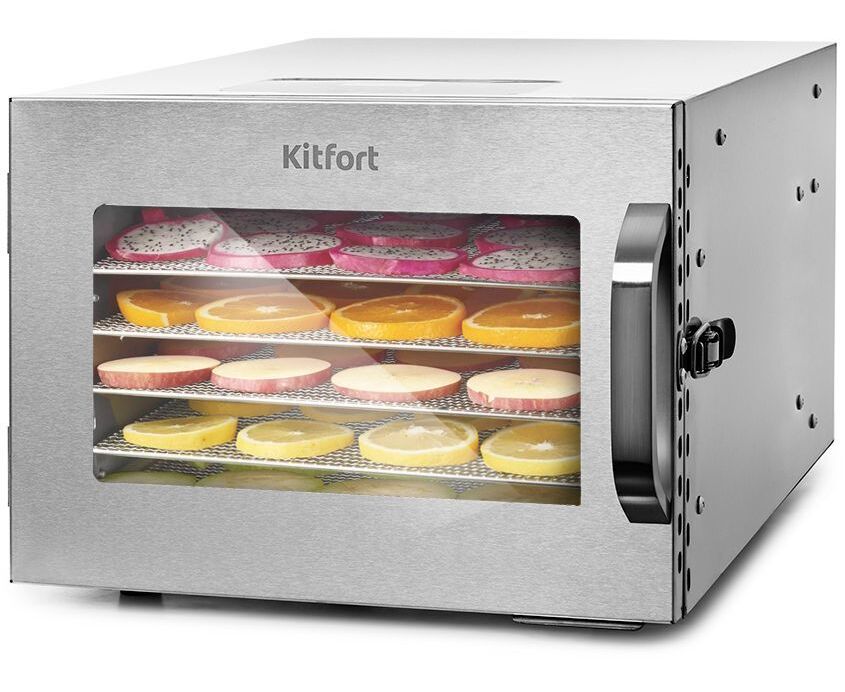 Сушка для фруктов и овощей Kitfort KT-1917 6под нерж