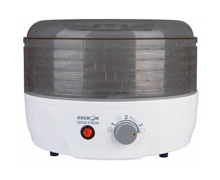 Электросушилка для овощей и фруктов АКСИОН Т33 Дымчатый