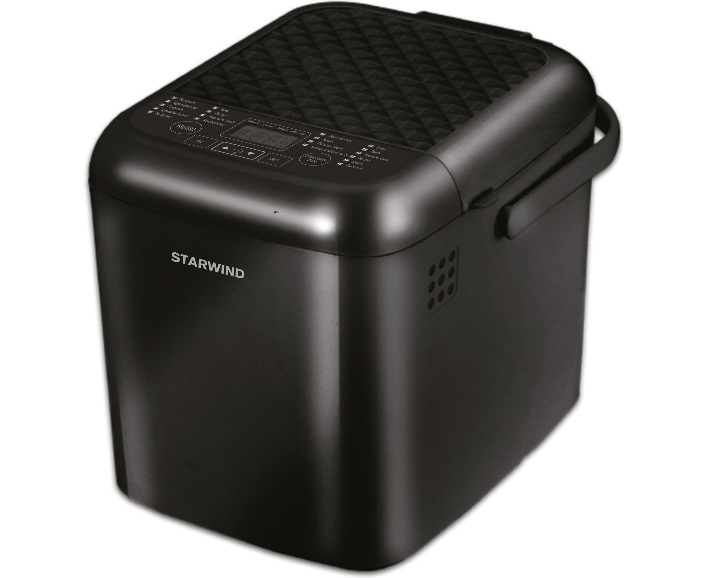 Хлебопечь Starwind SBM1083 черный