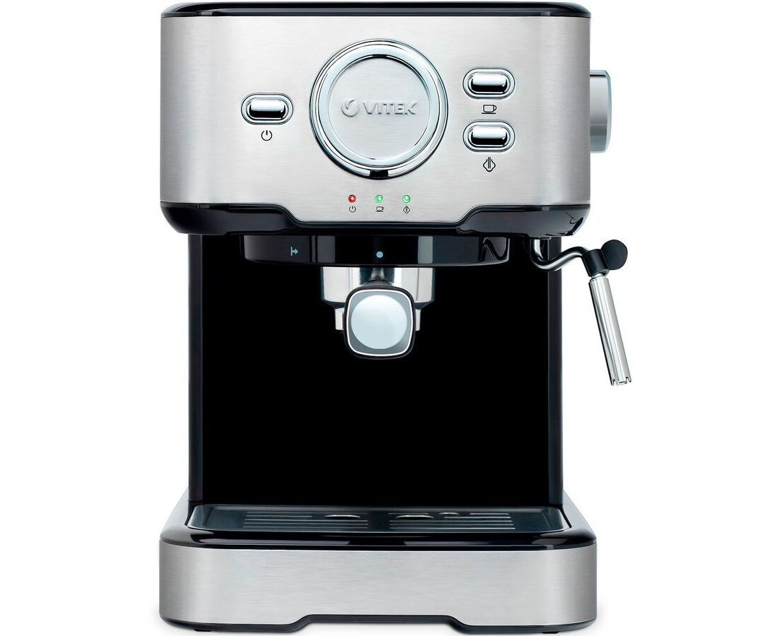Кофеварка Vitek VT-1520 (MC) черный/серебро