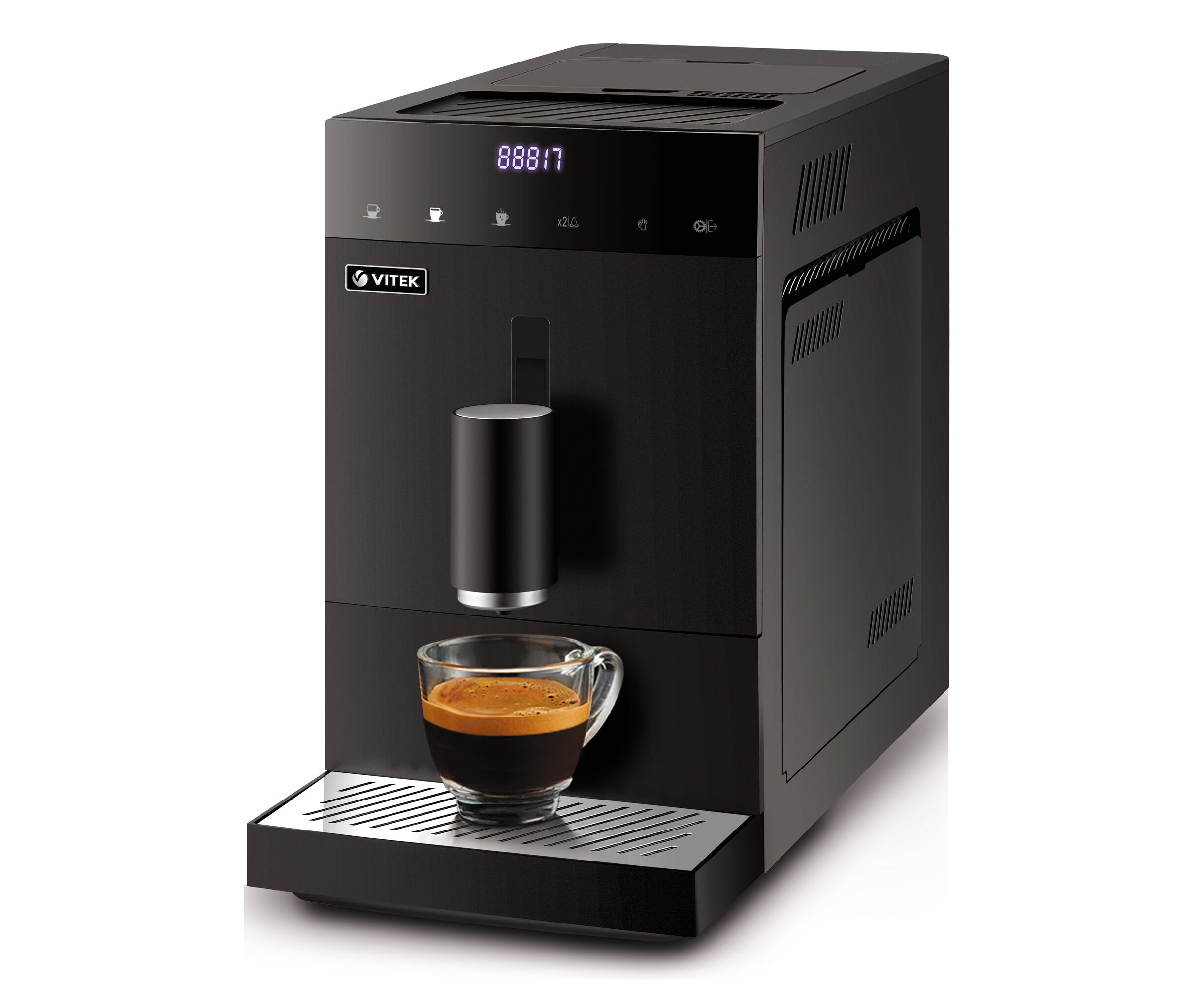 Кофемашина Vitek Metropolis VT-8700 черный