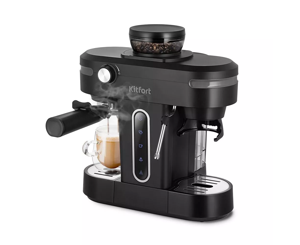 Кофеварка Kit Fort КТ-7375 черный