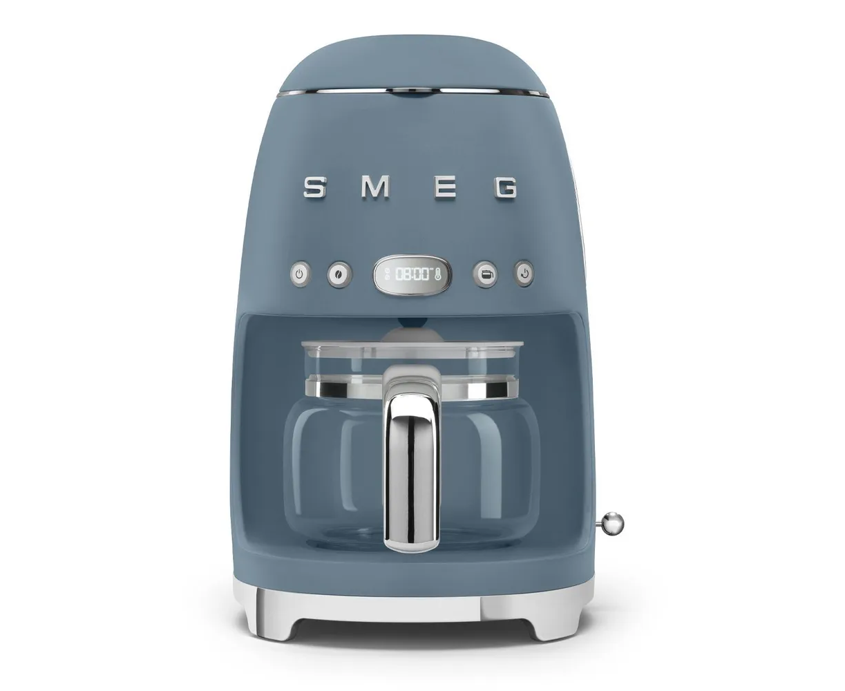 Кофеварка SMEG DCF02 SBMEU синий шторм