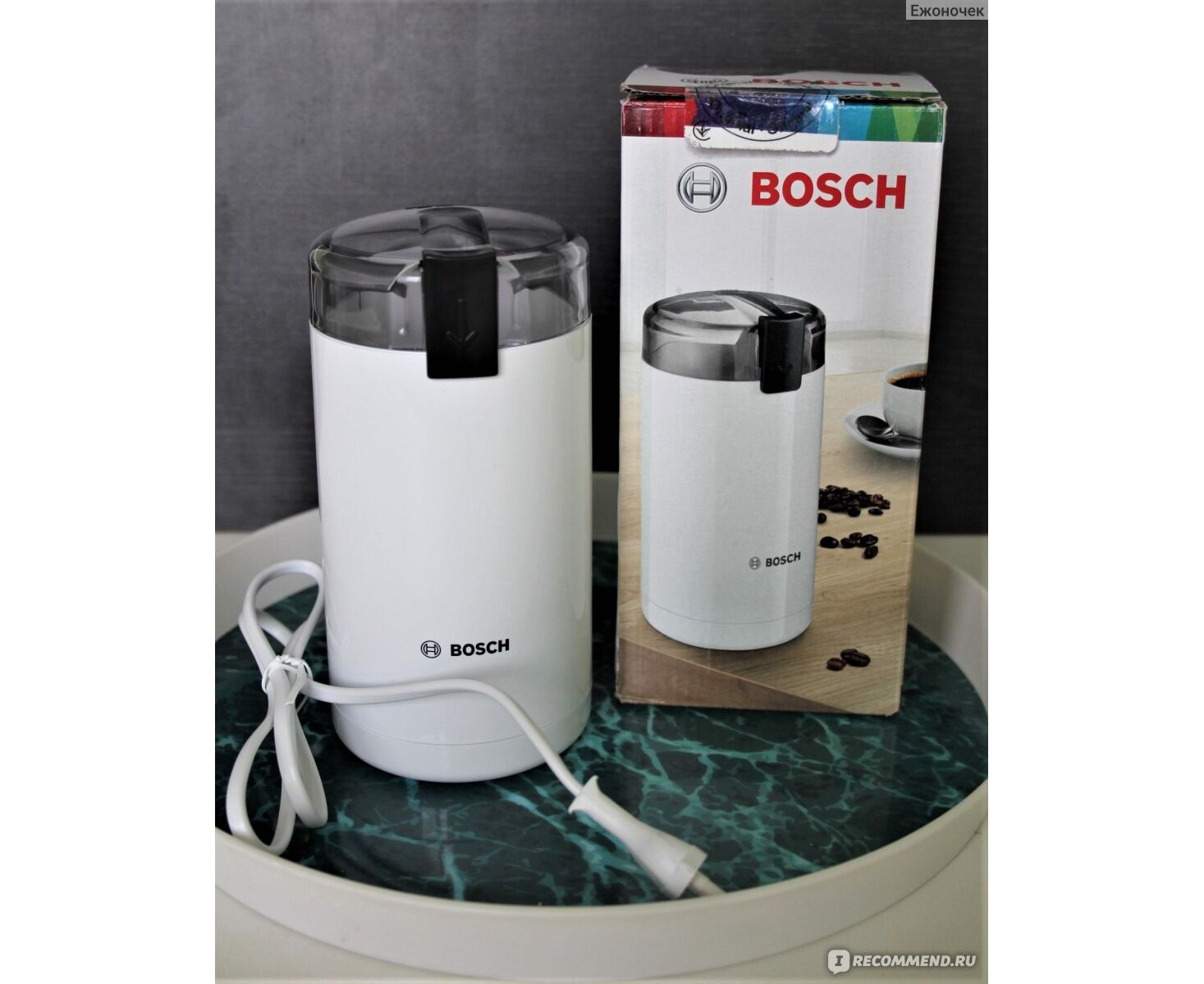 Кофемолка BOSCH TSM6 A011 W белая