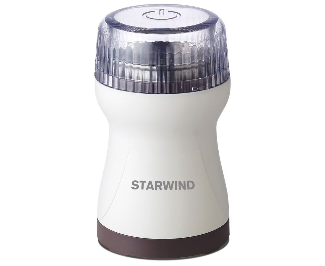 Кофемолка Starwind SGP4422 белый/коричневый