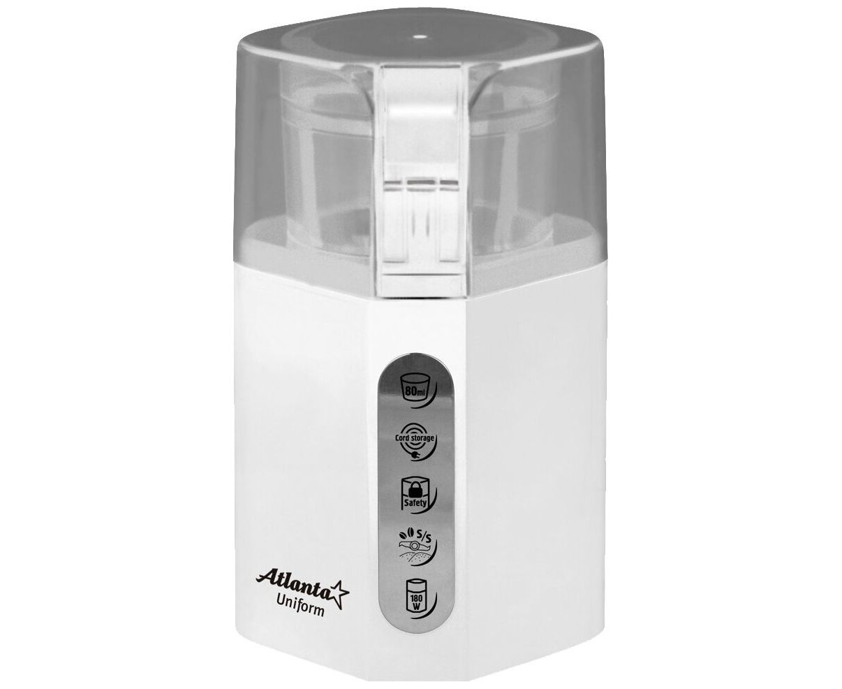 Кофемолка ATLANTA ATH-3392 белый