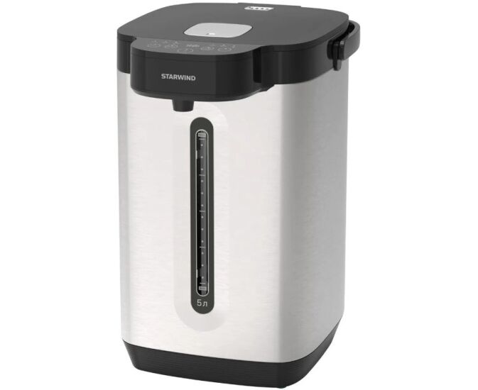 Термопот Starwind STP5751 серебристый/черный