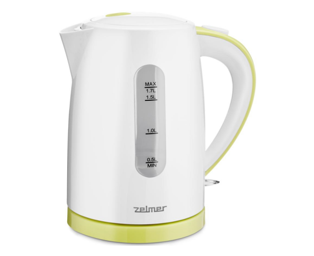 Чайник ZELMER ZCK7616 L белый желтый 1.7л 2200 Вт