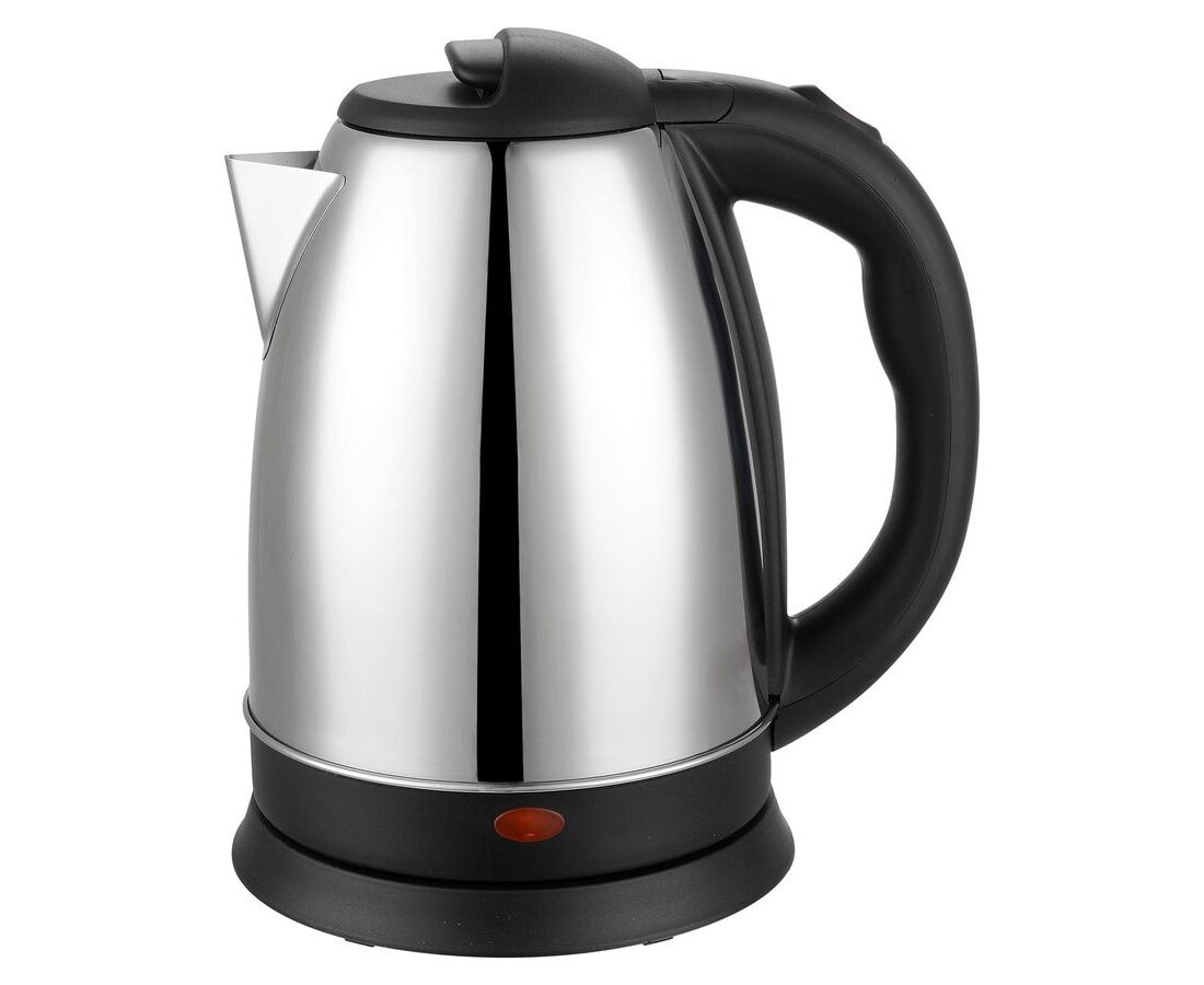 Чайник Starwind SKS1053 1.8л. 1500 Вт серебристый/черный (нержавеющая сталь)