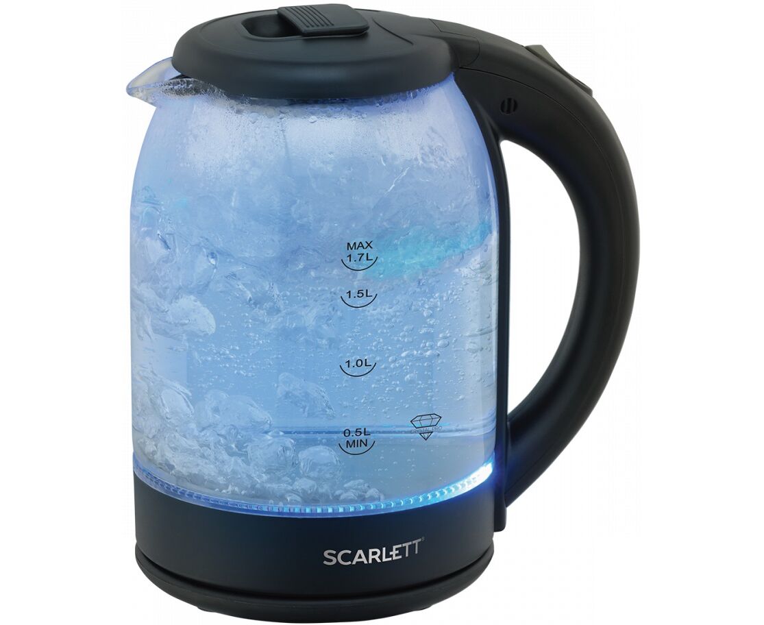 Чайник Scarlett SC-EK27 G90 черный