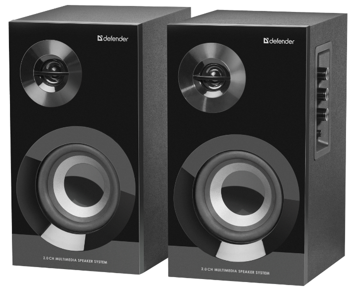 Акустическая система 2.0 DEFENDER Aurora S40 BT 40 Вт, bluetooth, 230 В 65240