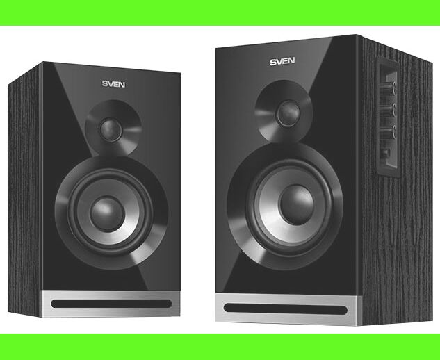 Акустическая система 2.0 SVEN SPS-705 мощность 2x20 Вт(RMS), щелевой фазоинвертор, Bluetooth, черный