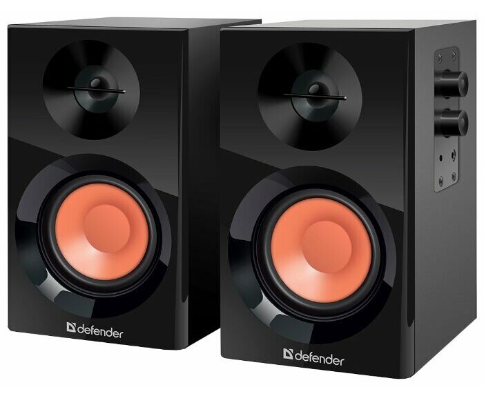 Акустическая система 2.0 DEFENDER Aurora S12 12 Вт, деревянный корпус, 230 В 65415