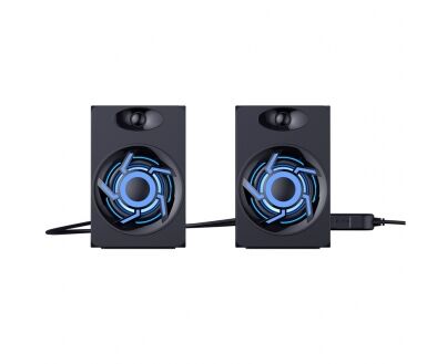 Игровая акустика с подсветкой HAVIT GAMENOTE HV-SK706 Gaming 2.0 USB 6 Вт.