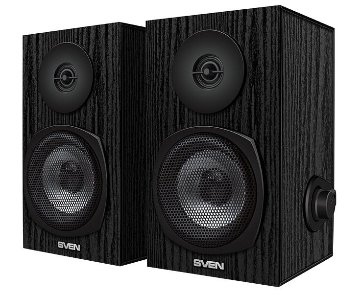 Акустическая система 2.0 SVEN SPS-575, мощность 2х 3 Вт(RMS), USB чёрный