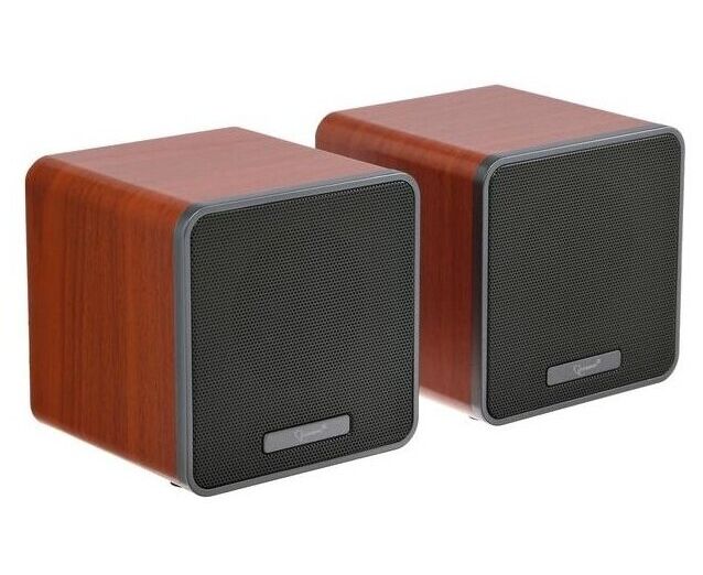 Колонки Gembird SPK-206 дерево коричневый
