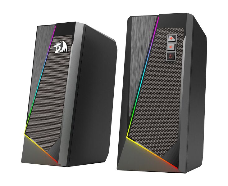 Акустическая система 2.0 Redragon ANVIL 77878 мощность 2x3 Вт (RMS) черный