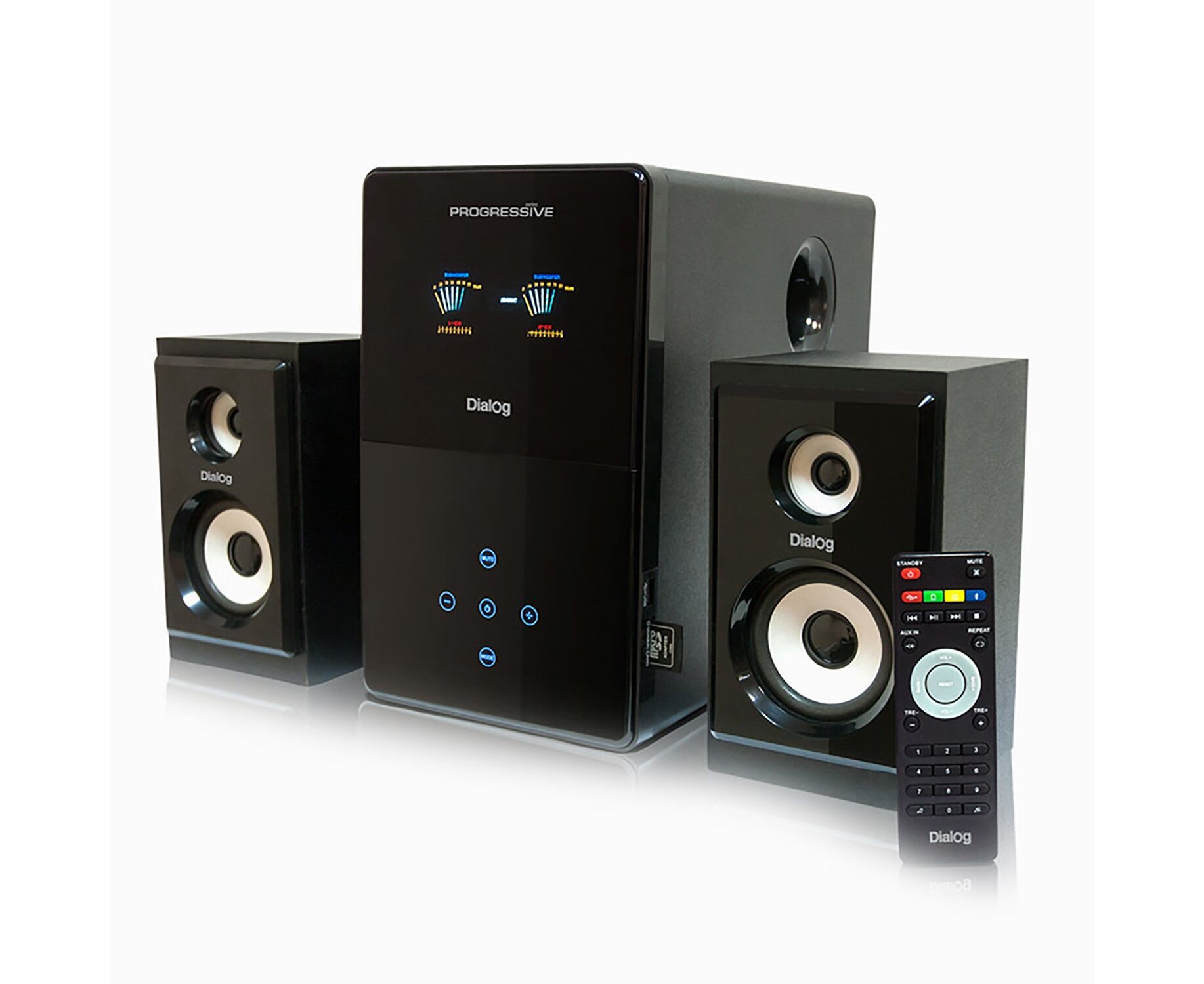 Компьютерная акустика Dialog Progressive AP-220 (black) (50557)