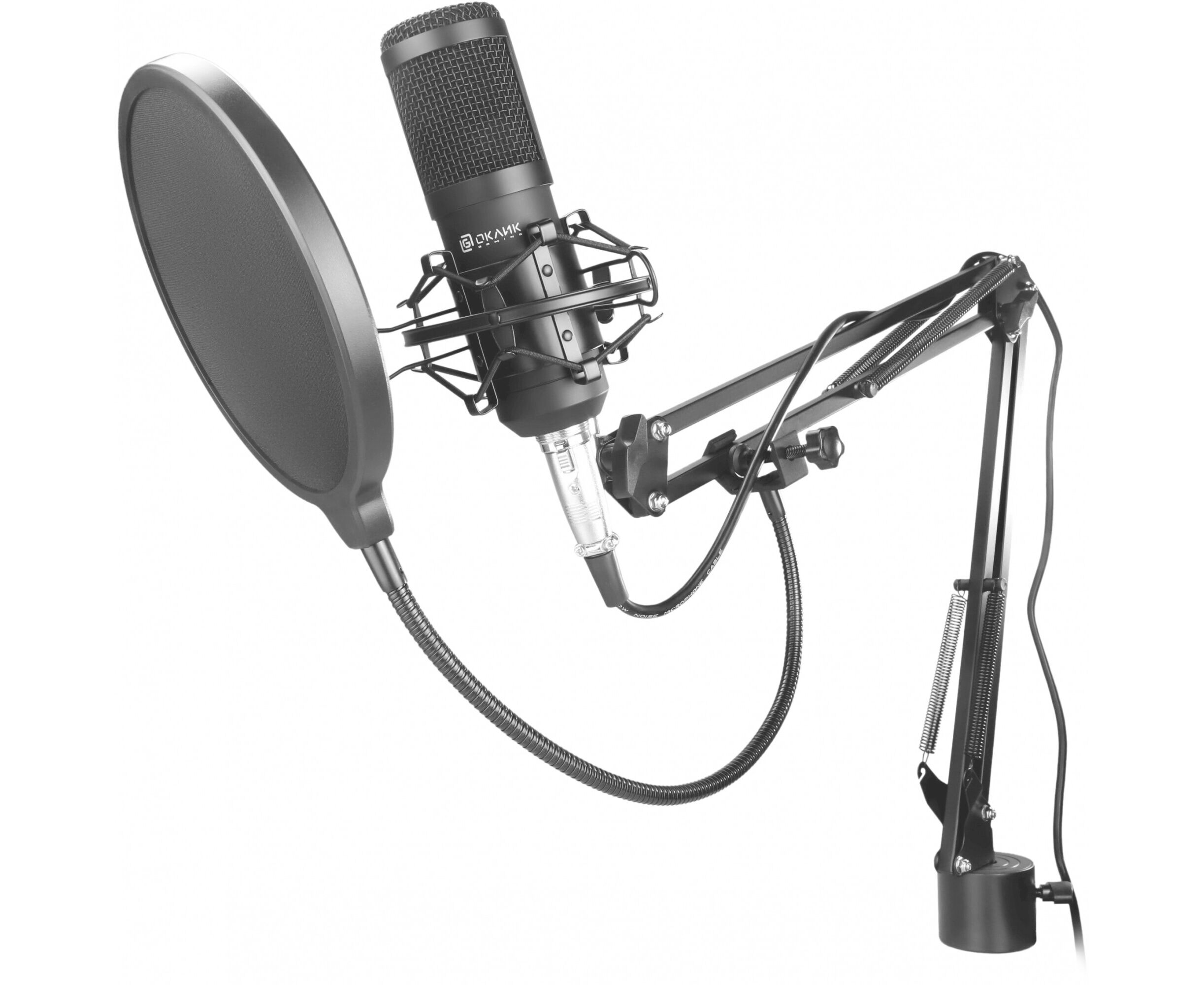 Микрофон Oklick SM-600 G черный