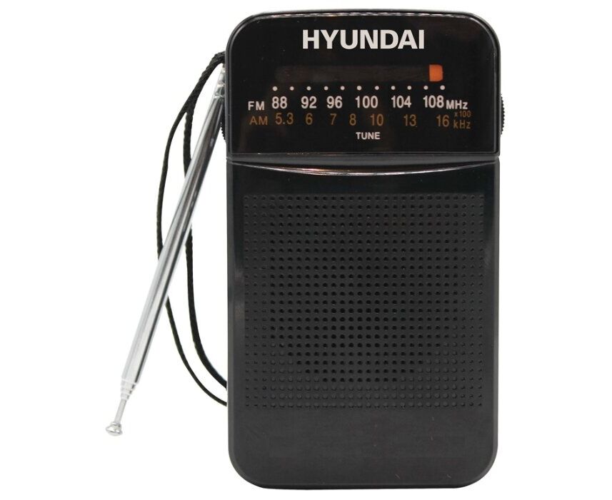 Радиоприемник Hyundai H-PSR110 черный