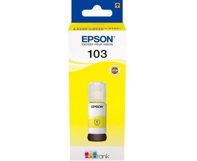 Чернила Epson 003 Y C13 T00 S44 A желтый (65мл) для Epson L3100/3110/3150