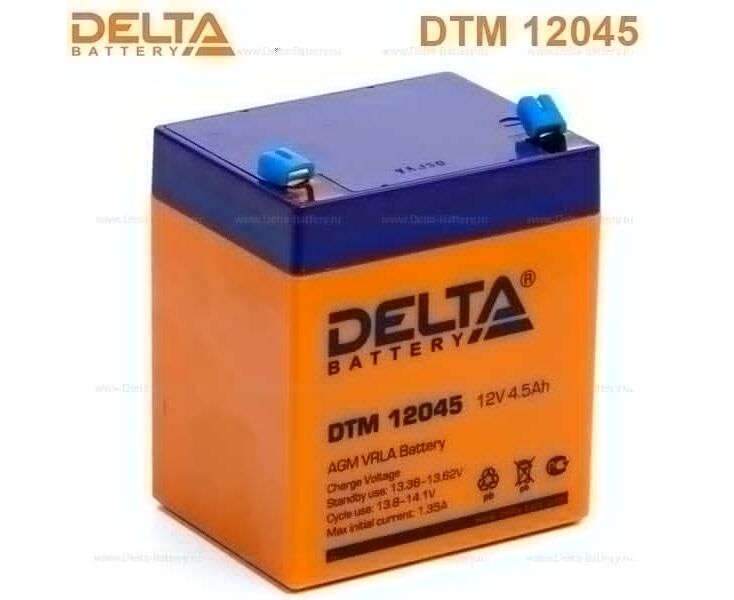 Батарея для ИБП Delta DTM 12045 12 В 4.5 Ач