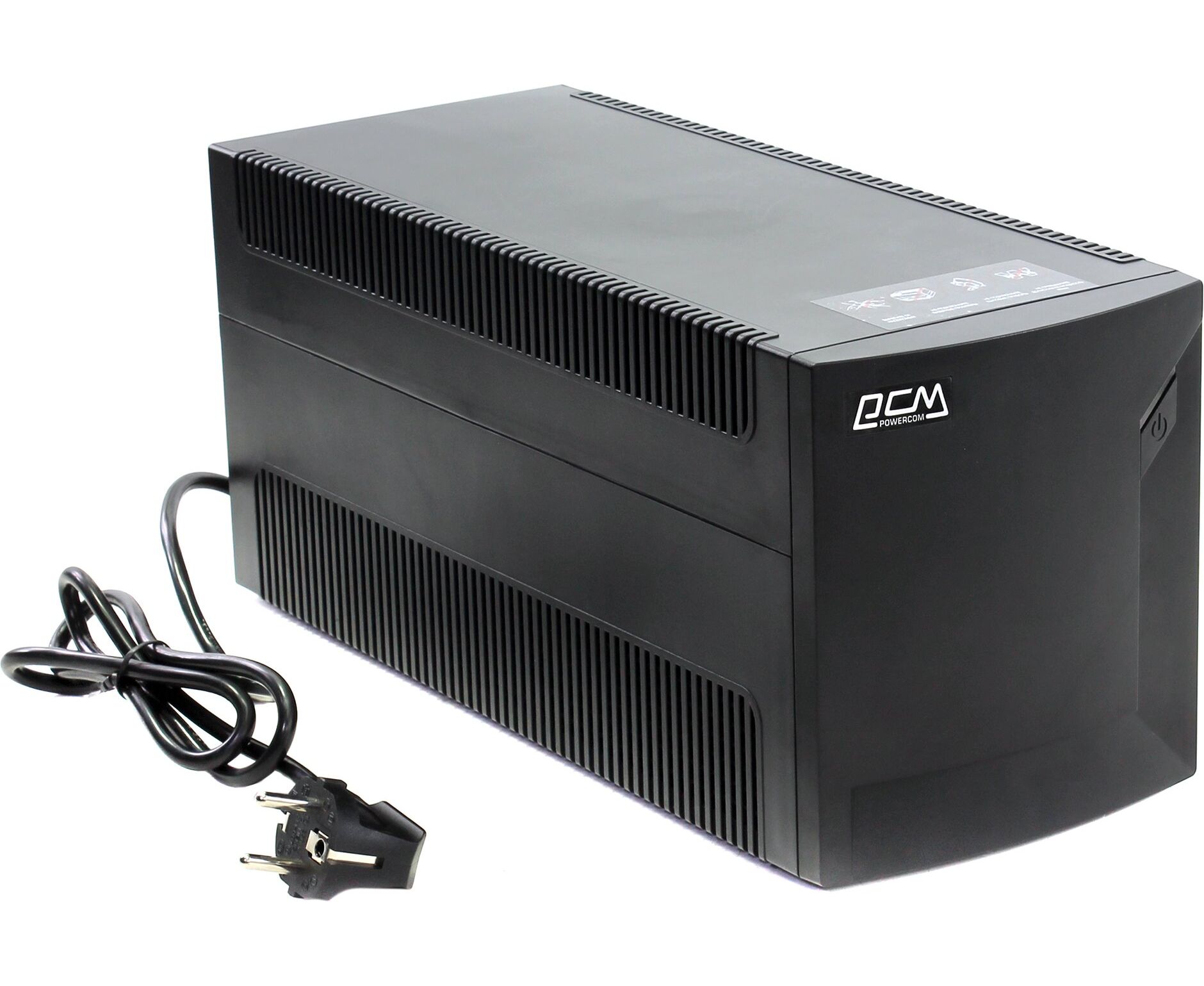 Источник бесперебойного питания Powercom Raptor RPT-1025 AP 615 Вт 1025 ВА черный