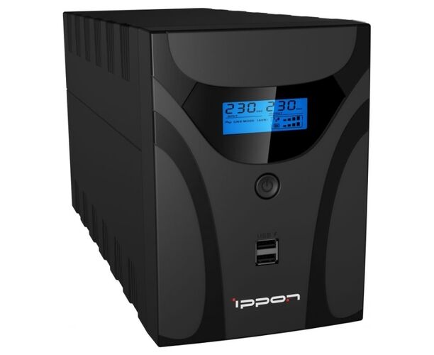 ИБП Ippon Smart Power Pro II Euro 1600 960 Вт 1600 ВА черный