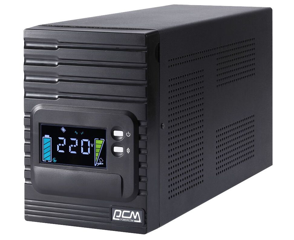 ИБП Powercom Smart King Pro+ SPT-2000-II LCD 1600 Вт 2000 ВА черный