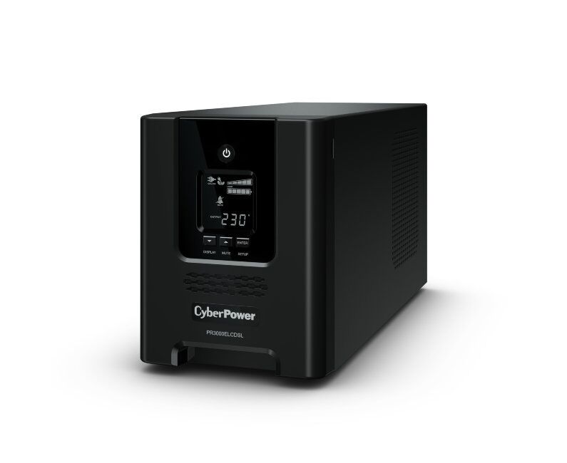 ИБП Cyber Power PR3000 ELCDSL 3000 VA/2700 W USB/RJ11/45 (9 IEC)
