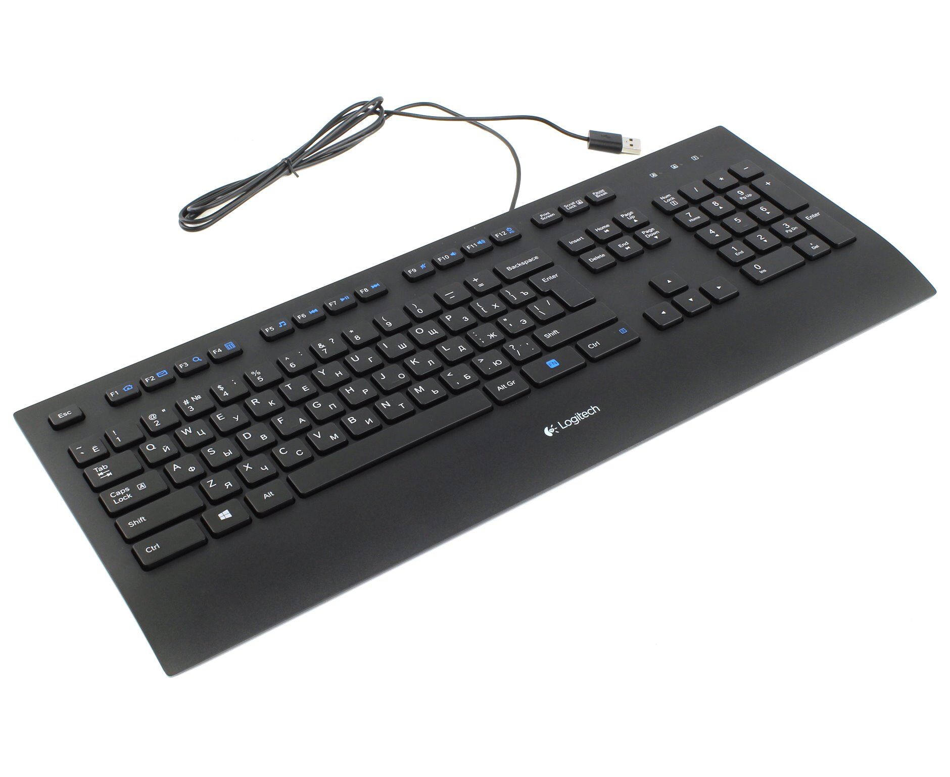 Клавиатура Logitech Keyboard K280e USB (920-005215)