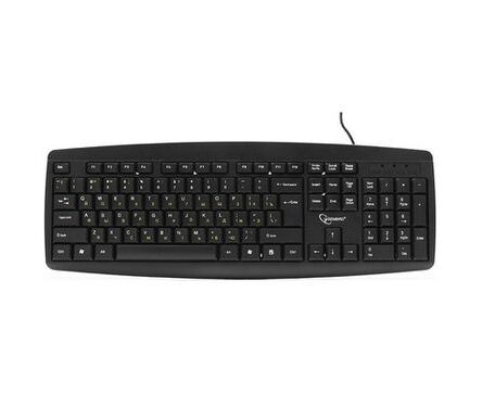 Клав. Gembird KB-8351 U-BL Black, USB,104 клавиш