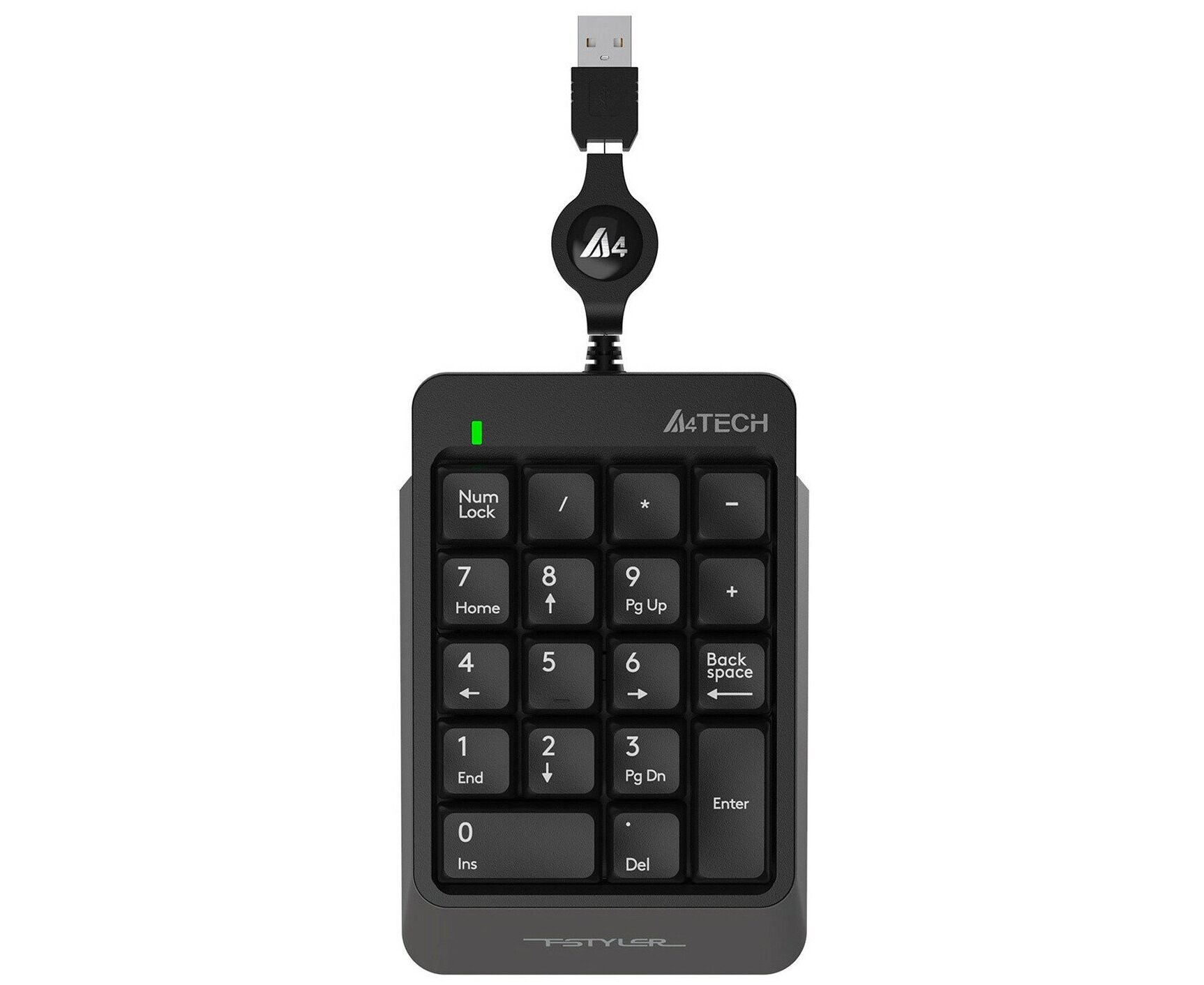 Числовой блок A4 TECH Fstyler FK13 серый