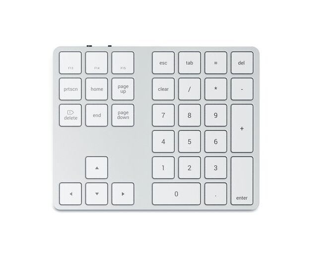 Цифровой блок Satechi Aluminum Extended Keypad ST-XLABKS Silver