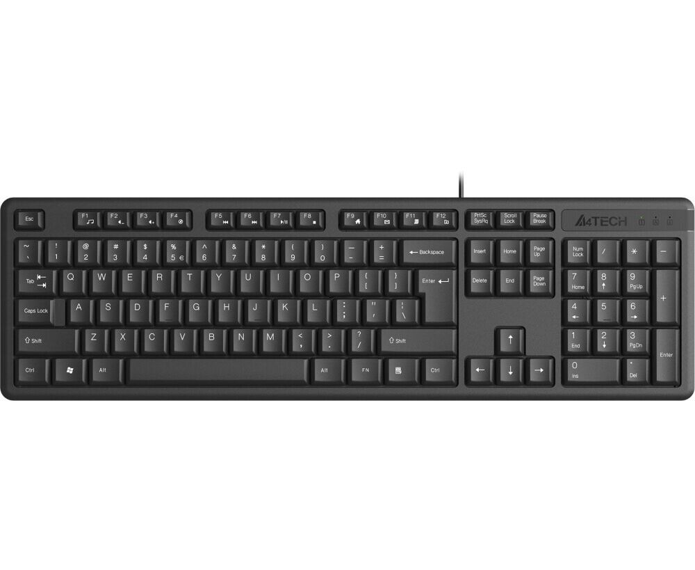 Клавиатура A4 Tech KR-3 USB черный