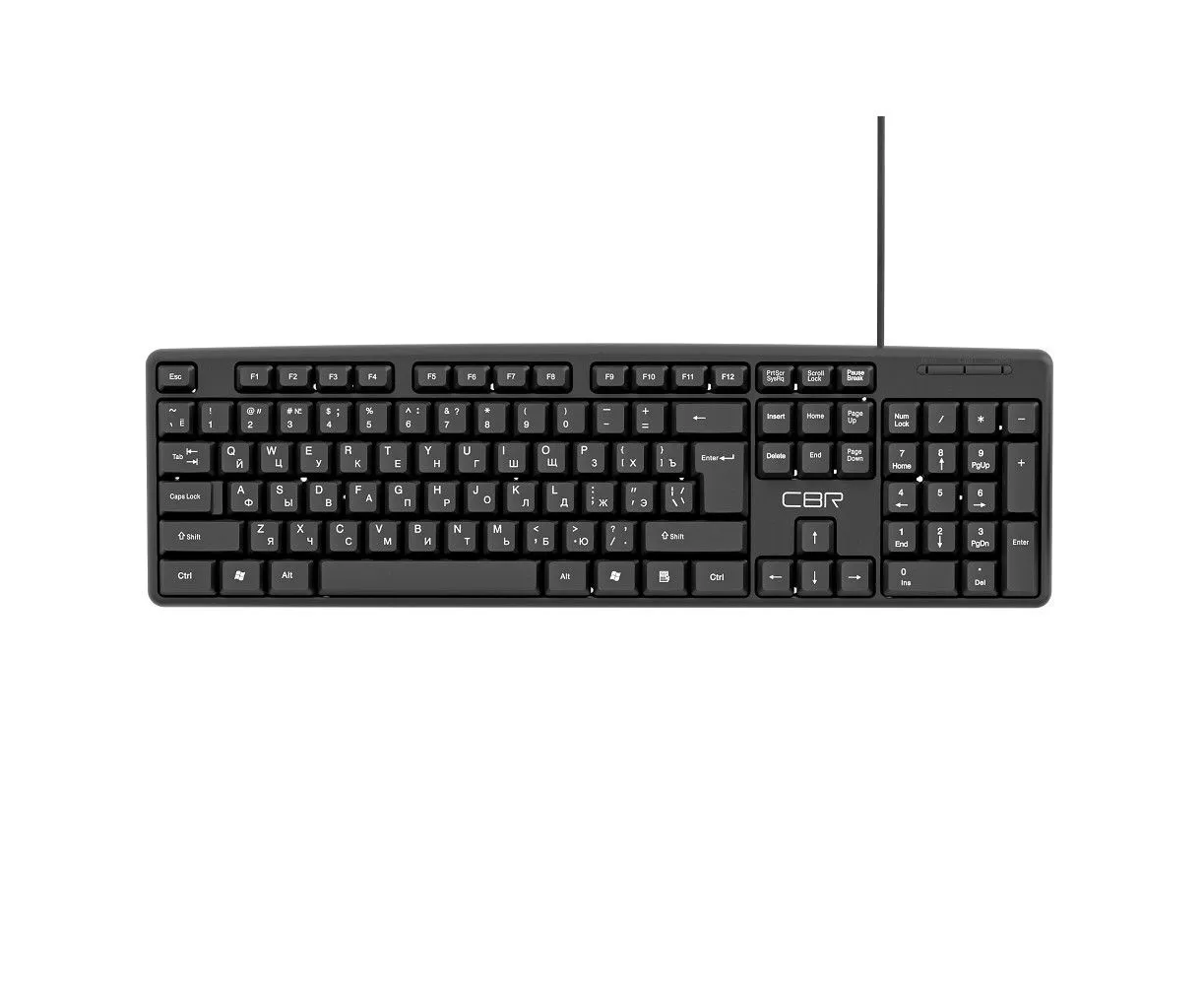 Клавиатура CBR KB 100 USB 1,5м