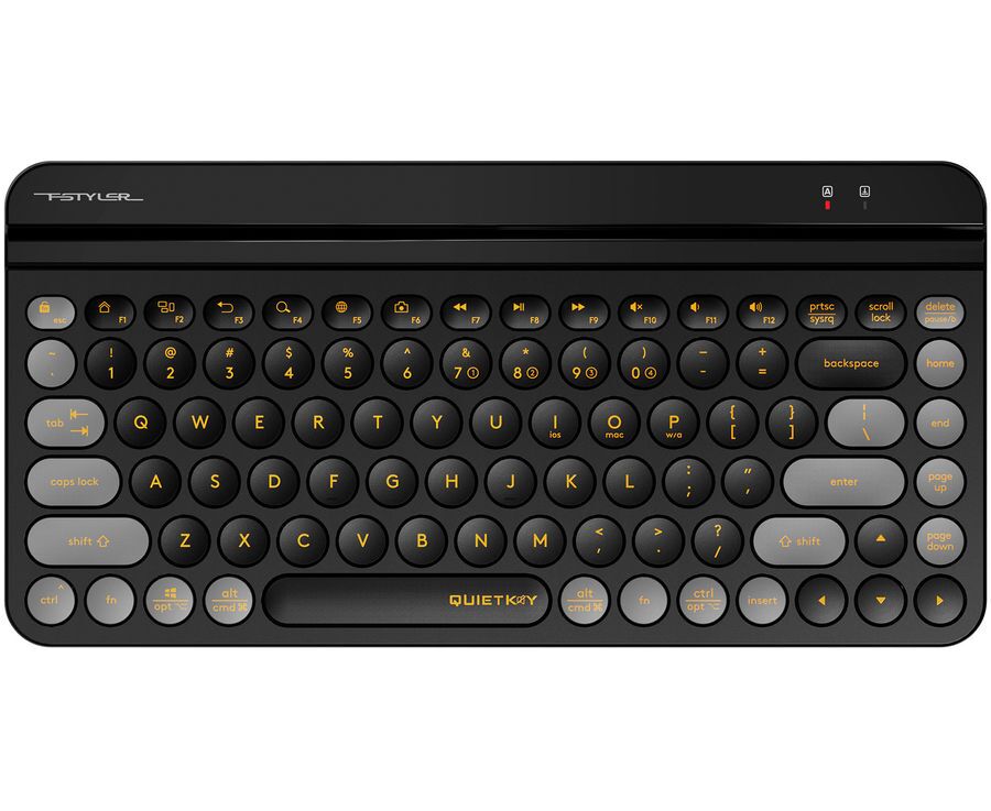 Клавиатура A4 Tech Fstyler FBK30 Blackcurrant черный/серый